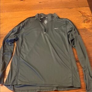 Nike Charcoal Quarter-Zip Pullover